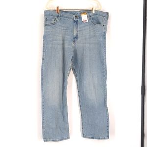 Men's Wrangler Five Star Premium Jean Relaxed Fit 97FXWBD Blue NWT NEW